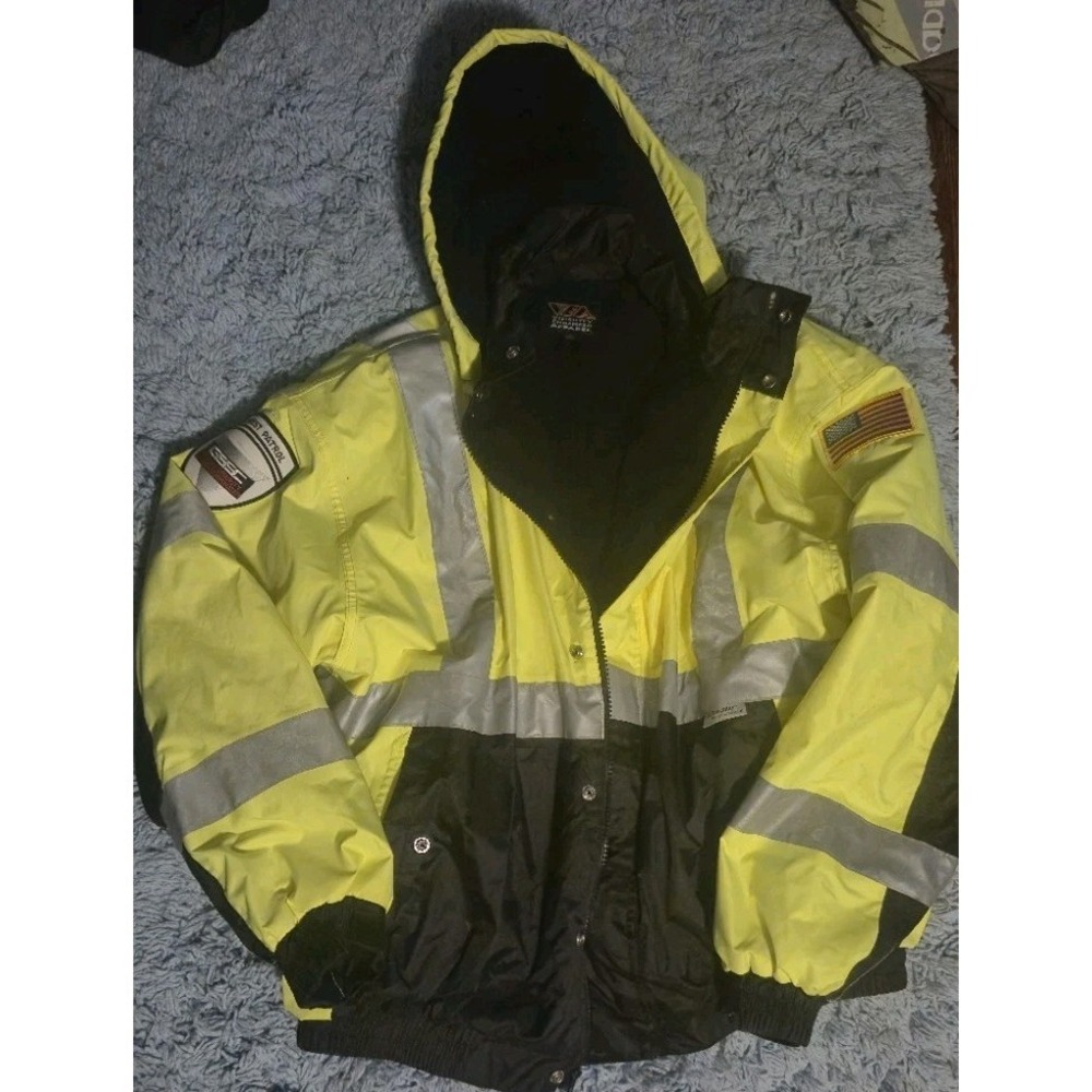 VEA Hi-Vis Safety Jacket 2XL | Reflective | GSSC Midwest‎ Patrol